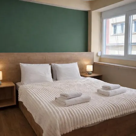 Bright 1br 5 Min To Ladadika Apartman Szaloniki